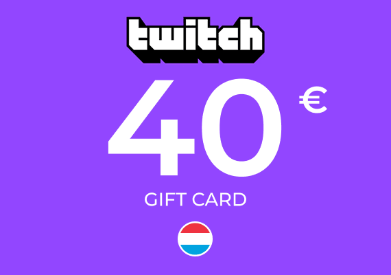 Twitch Gift Card 40 EUR