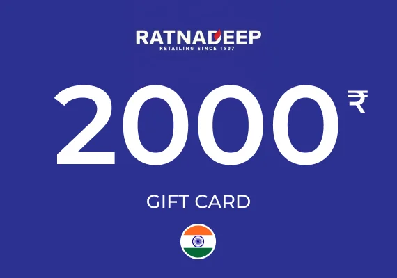 Ratnadeep Super Market Gift Card 2000 INR