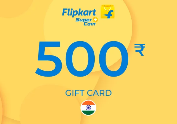 Flipkart SuperCoin Gift Card 500 INR