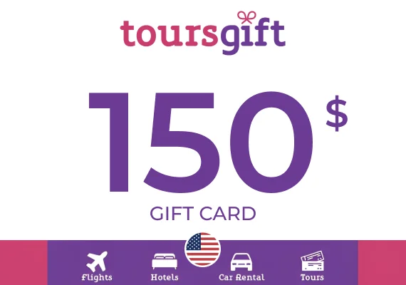 ToursGift Gift Card 150 USD