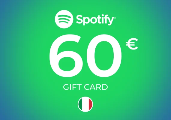 Spotify Gift Card 60 EUR Spotify Gift Card 60 EUR