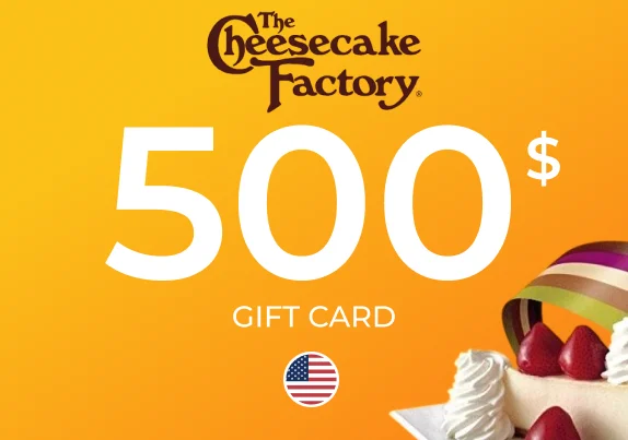 The Cheesecake Factory Gift Card 500 USD