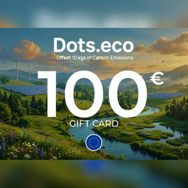 Dots.eco - Offset 10 kgs of CARBON EMISSIONS Gift Card 100 EUR Key - EU