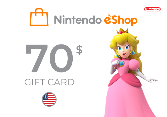 Nintendo eShop Card 70 USD (USA)