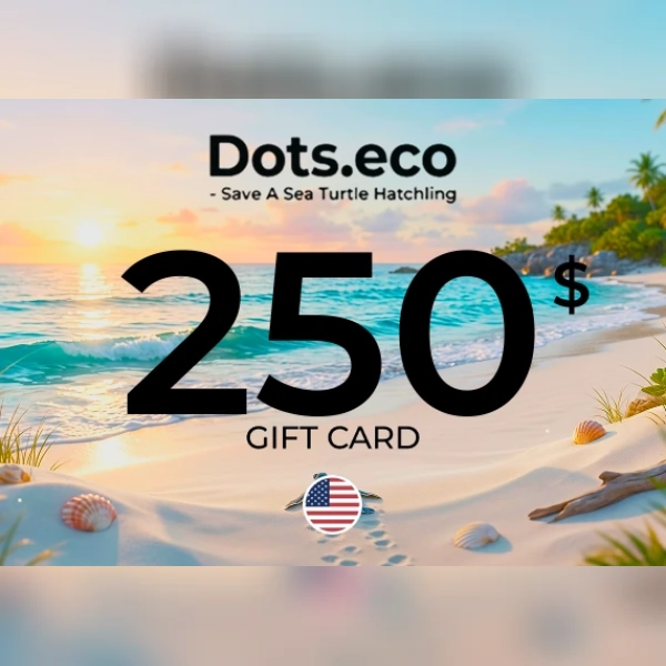 Dots.eco - Save a sea turtle hatchling Gift Card 250 USD Key - UNITED STATES