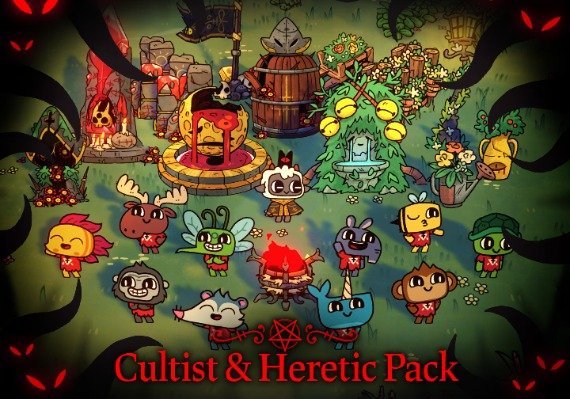 Cult of the Lamb - Cultist and Heretic Pack Bundle (DLC) (Xbox One / Xbox Series X|S)