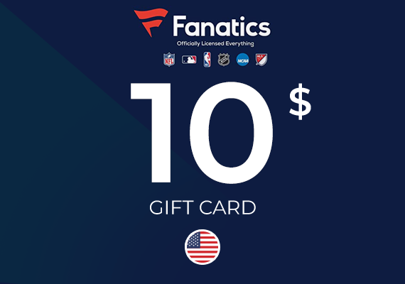 Fanatics Gift Card 10 USD