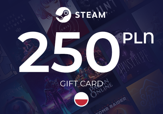 Steam Wallet Gift Card 250 PLN Key - POLAND
