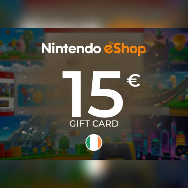 Nintendo eShop Digital Code Gift Card 15 EUR Key - IRELAND