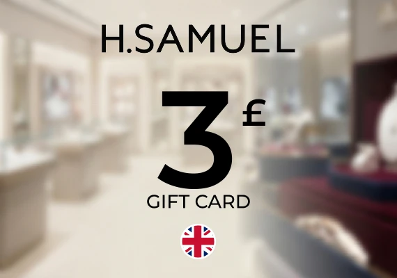 H Samuel Gift Card 3 GBP