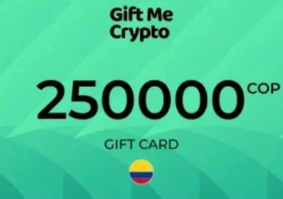Gift Me Crypto Gift Card 250000 COP