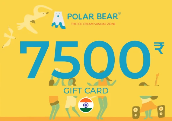 Polar Bear Gift Card 7500 INR