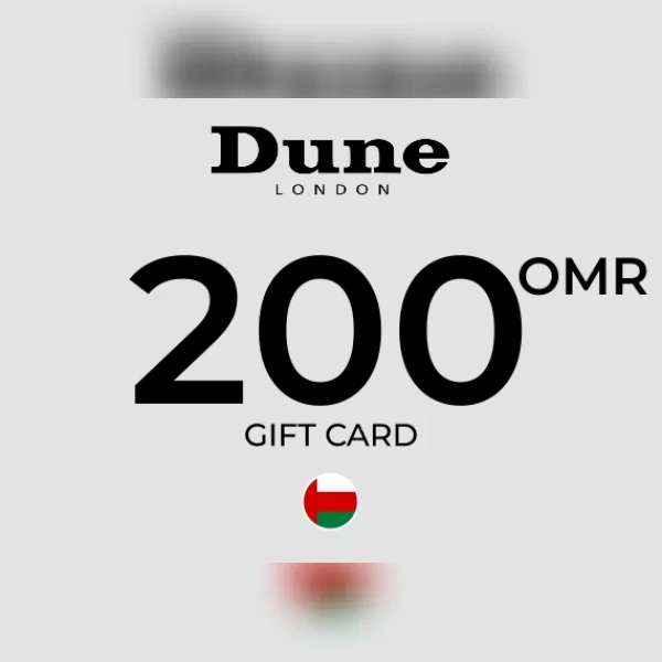 Dune London Gift Card 200 OMR Key - OMAN