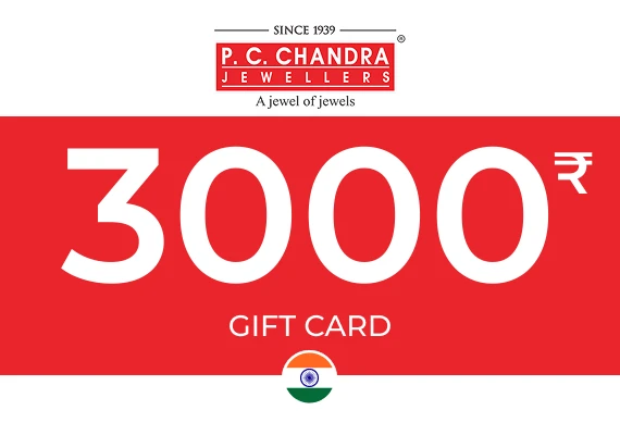 PC Chandra Gems Gift Card 3000 INR