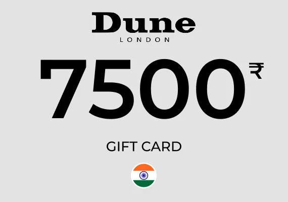 Dune London (Luxe-RBL) Gift Card 7500 INR