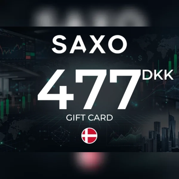 Saxo Premium Gift Card 477 DKK Key - DENMARK