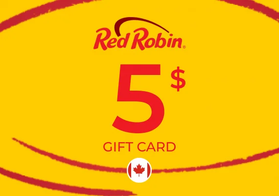 Red Robin Gift Card 5 CAD