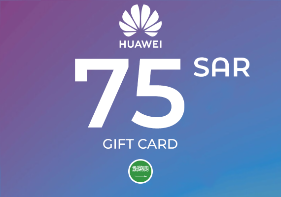 Huawei Gift Card 75 SAR