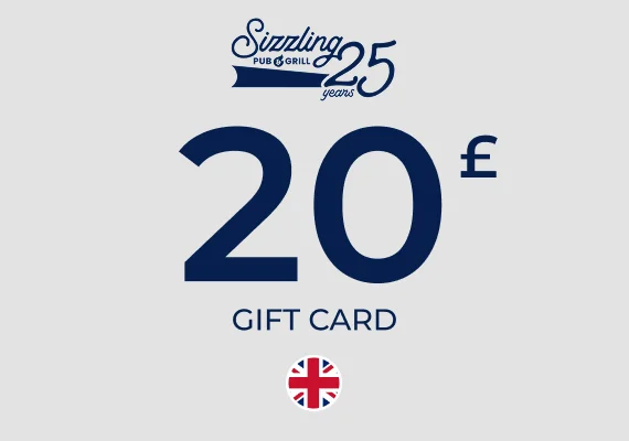 Sizzling Pubs Gift Card 20 GBP