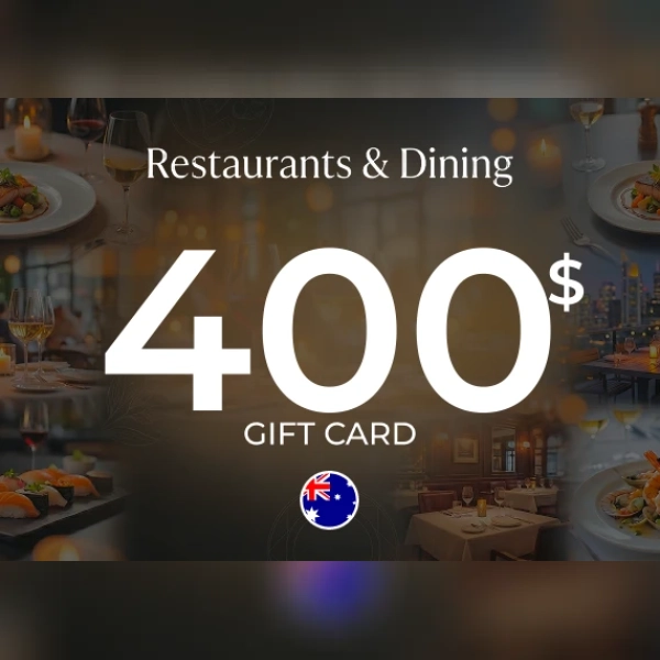Restaurants & Dining Gift Card 400 AUD Key - AUSTRALIA