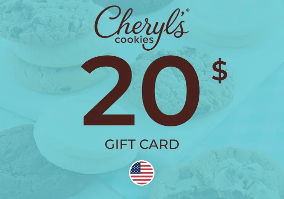 Cheryl's Cookies Gift Card 20 USD