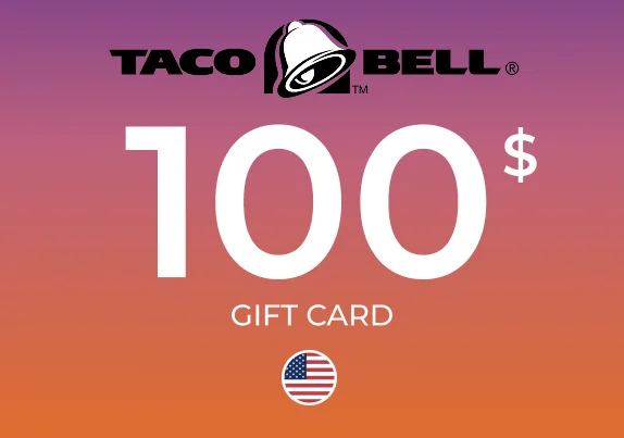 Taco Bell Gift Card 100 USD