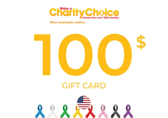 Charity Choice Gift Card 100 USD