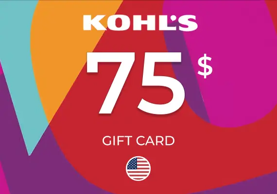 Kohl's Gift Card 75 USD