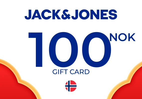 JACK & JONES Gift Card 100 NOK