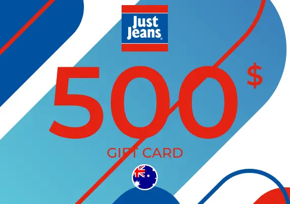 Just Jeans Gift Card 500 AUD