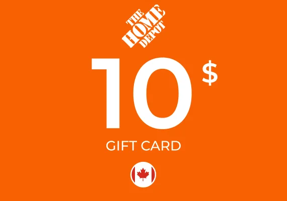 The Home Depot Gift Card 10 CAD