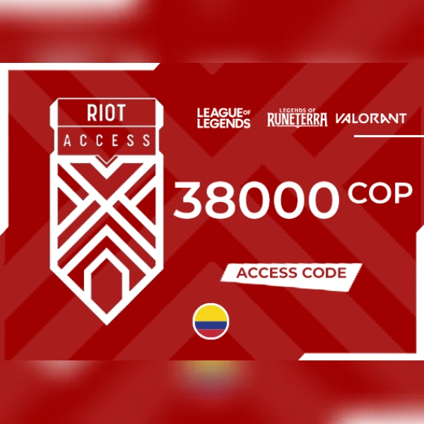 Riot Access Code 38000 COP Key - COLOMBIA