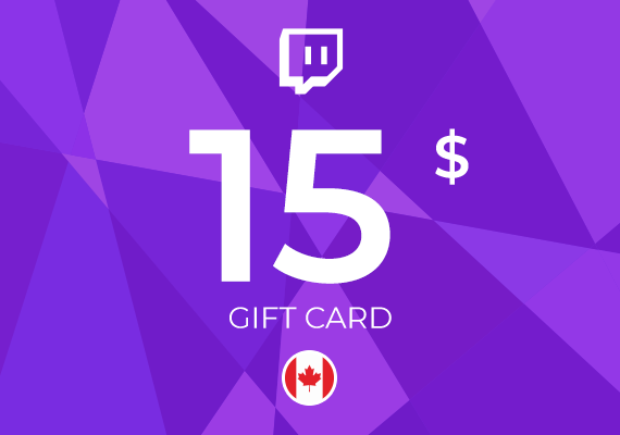 Twitch Gift Card 15 CAD