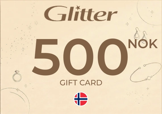 Glitter Gift Card 500 NOK