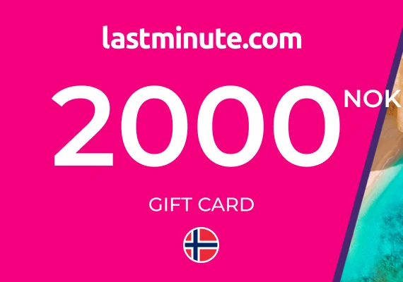 lastminute.com Travel Gift Card 2000 NOK