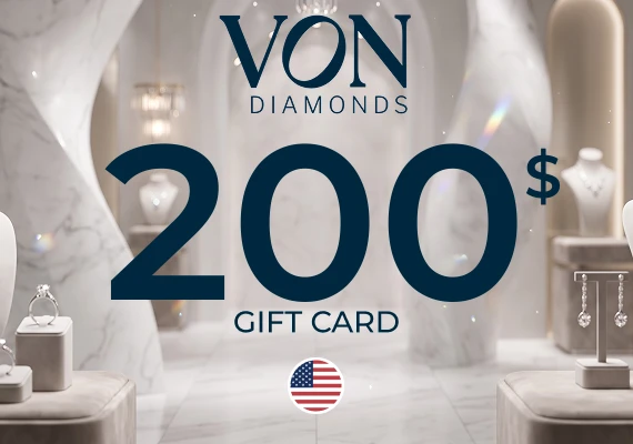 Von Diamonds Gift Card 200  USD 