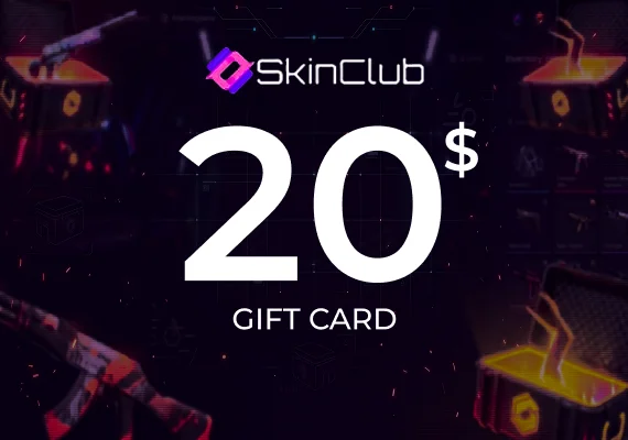 Skin.Club 20 USD Gift Card