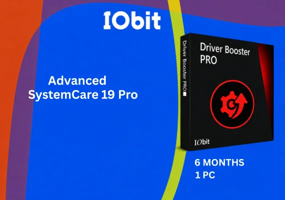 IObit Advanced SystemCare 19 Pro Key (6 Month / 1 PC)  - GLOBAL    