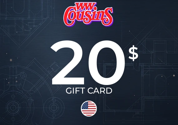 W.W. Cousins Gift Card 20 USD 