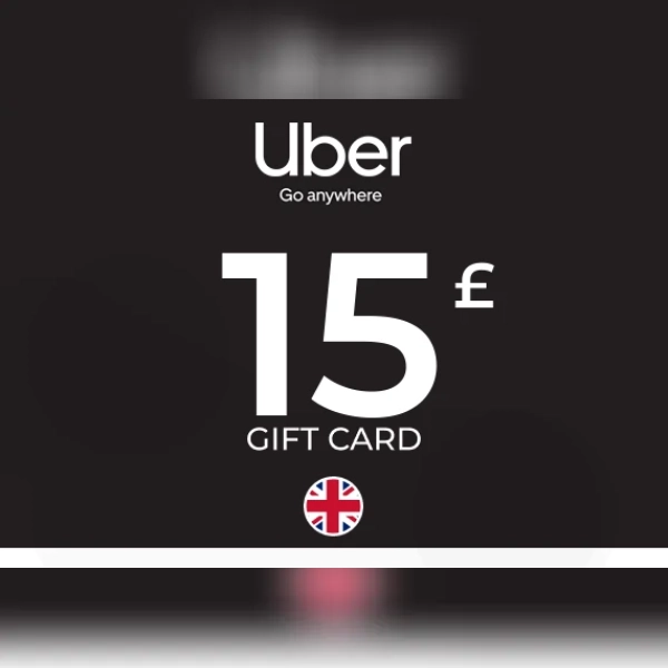 Uber Gift Card 15 GBP Key - UNITED KINGDOM