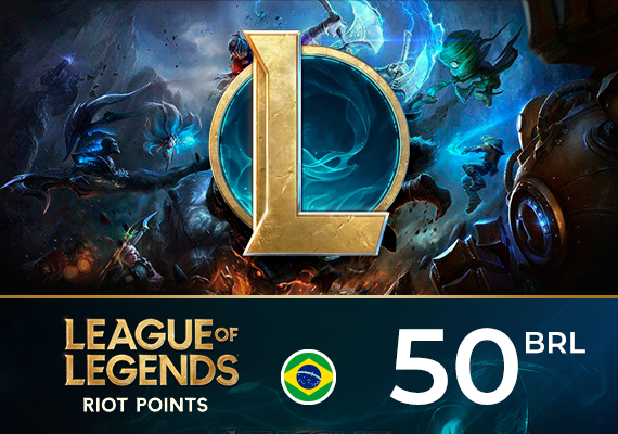 League of Legends Riot Points 50 BRL League of Legends Riot Points 50 BRL