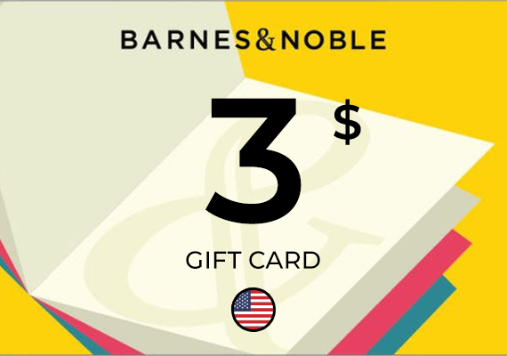 Barnes and Noble Gift Card 3 USD