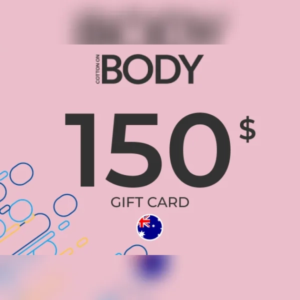 Cotton On Body Gift Card 150 AUD Key - AUSTRALIA