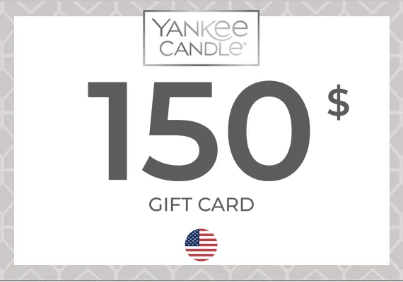 Yankee Candle Gift Card 150 USD