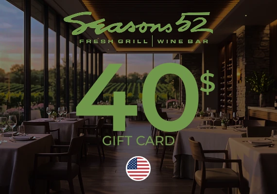 Seasons 52 Gift Card 40 USD