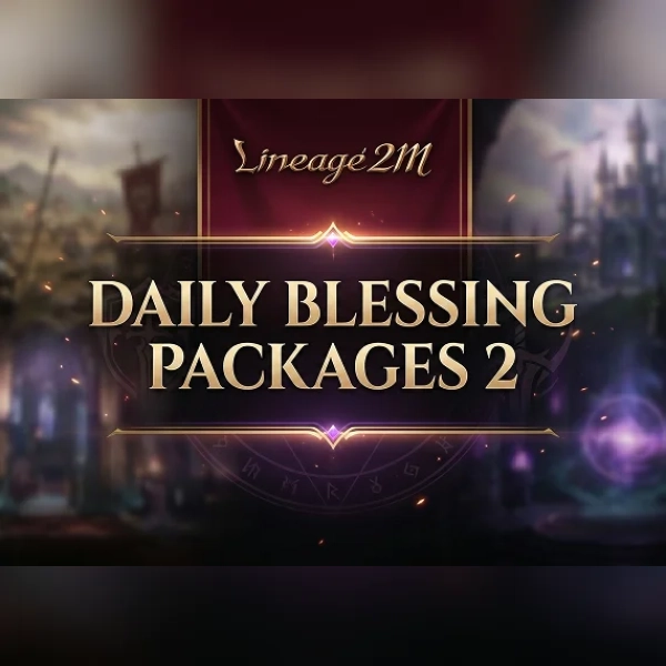 Lineage2M - Daily Blessing Packages 2 Direct Top-Up - GLOBAL