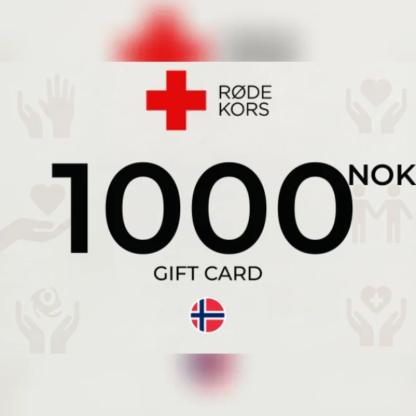 Røde Kors Donation Gift Card 1000 NOK Key - NORWAY