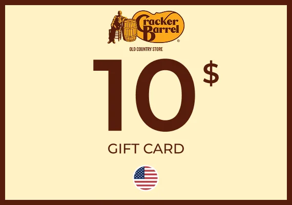 Cracker Barrel Gift Card 10 USD