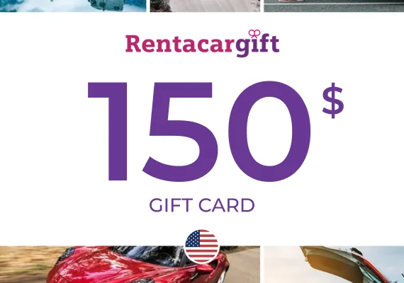 RentacarGift Gift Card 150 USD