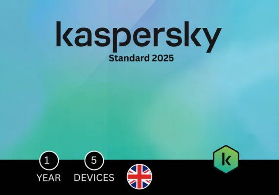 Kaspersky Standard 2025 (1 Year / 5 Devices)